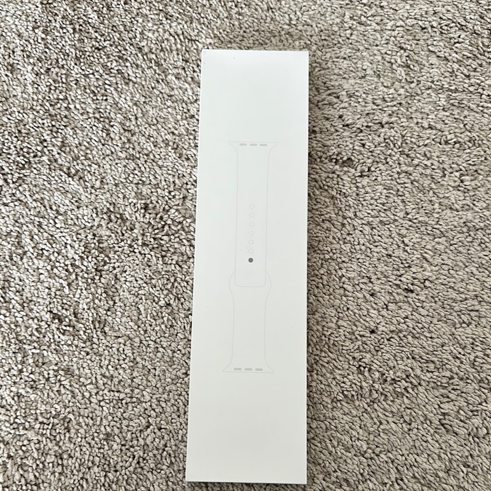 Apple White sport Watch Band, brand new unopened! 44 MM